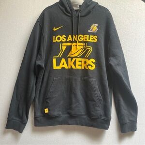 Nike NBA Los Angeles Lakers Club Courtside Pullover Hoodie Sz M